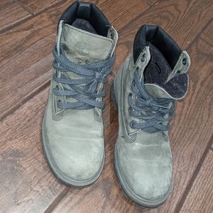 Green Timberland Boots